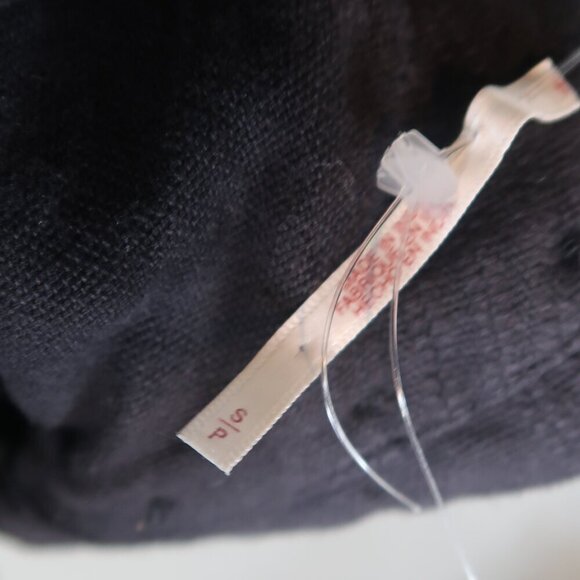 Free People Women's Black Strapless Dress Size Small - Picture 2 of 8